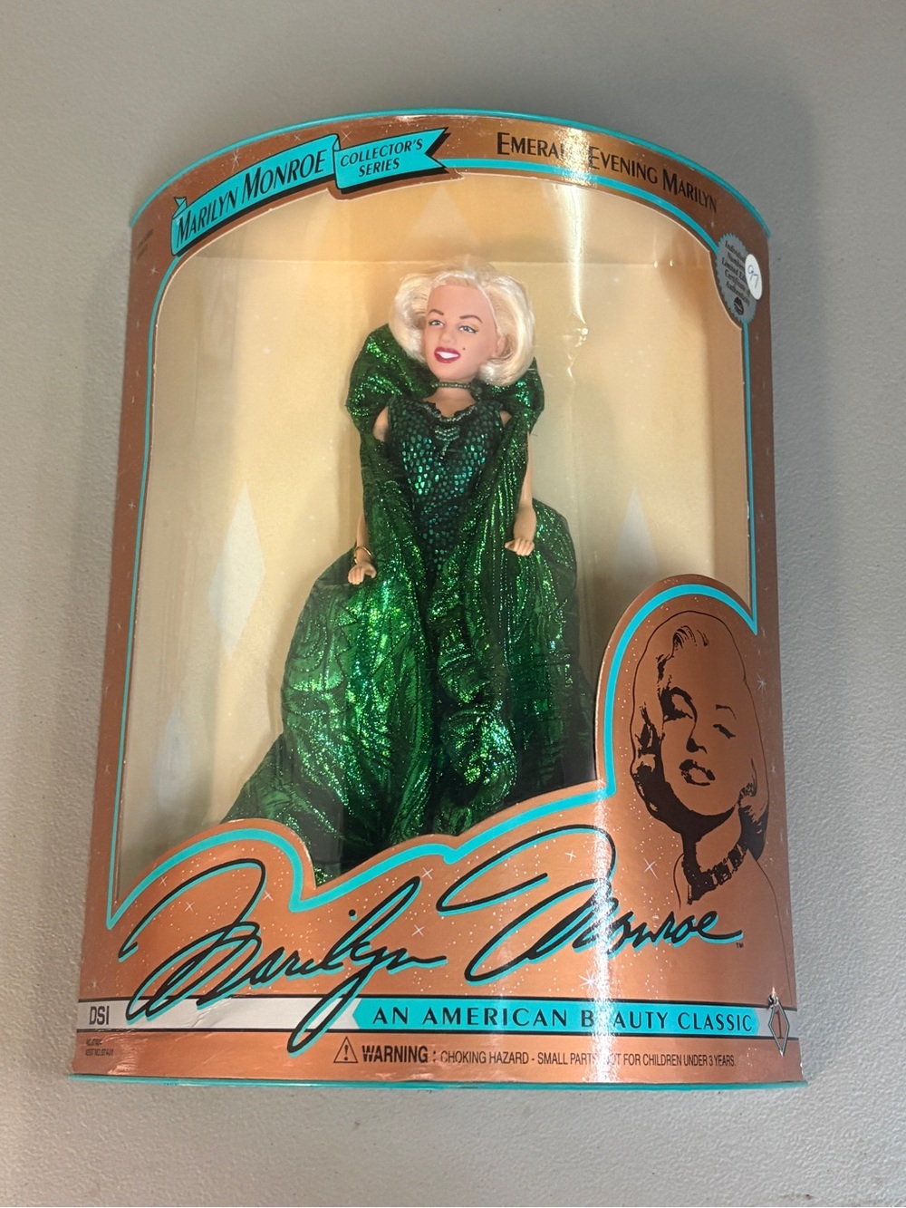 Marilyn Monroe Doll emerald green Barbie doll